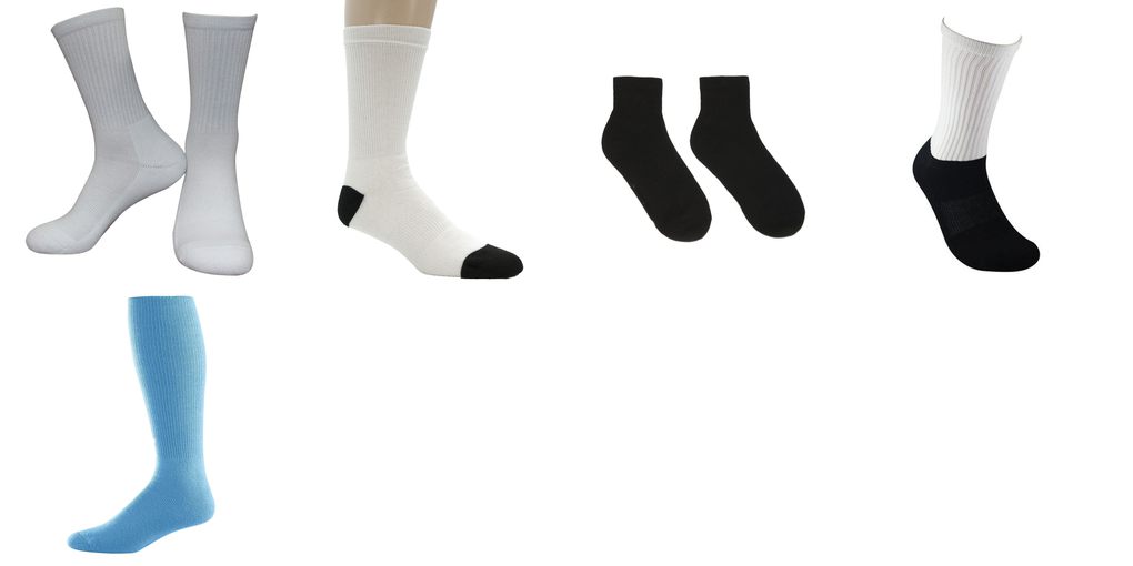 blank socks